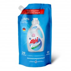 Концентрированное жидкое средство для стирки "ALPI white gel" (дой-пак 1000 мл)