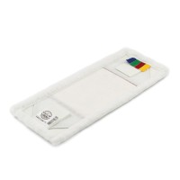 Моп плоский 50*14 см, микрофибра, ухо+карман, белый Моп плоский 50*14 см, микрофибра, ухо+карман, белый