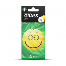 Картонный ароматизатор GRASS "Смайл" (дыня)